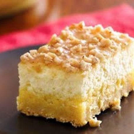 Crème Brûlée Cheesecake Bars