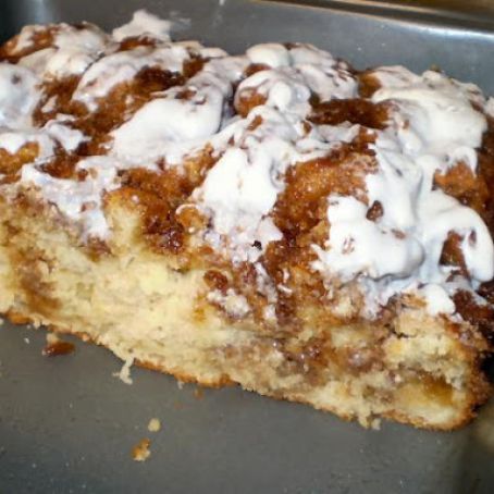 Quick & Easy Cinnamon Bun Bread/Cake