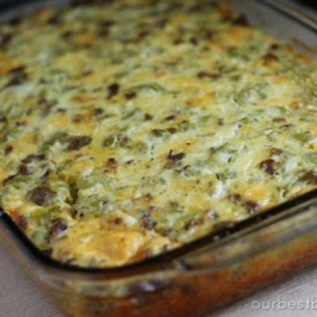 Angela's Egg-Sausage Casserole