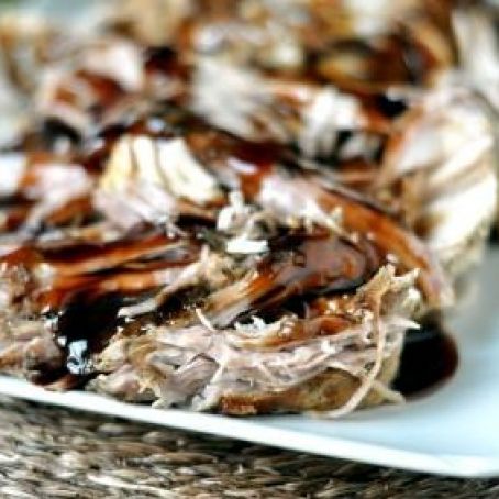 Balsamic Glazed Pork Loin {Slow Cooker} with Picture