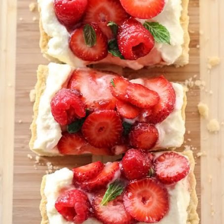 Berry Tart With Lemon Curd Mascarpone