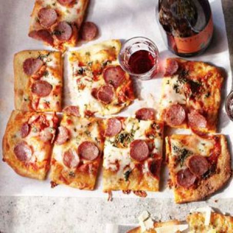 Pizza (Salumi & Cheese Pizza)