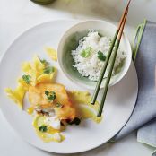 Cod Tempura with Cape Malay Curry Sauce