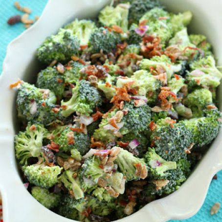 Skinny Broccoli Salad