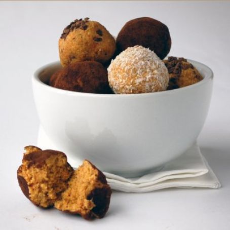 bites - Raw carrot cake balls