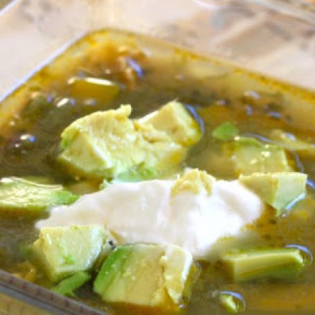 Slow Cooker Chicken Chili Verde