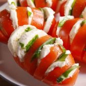 Caprese Tomatoes, Hasselback Style