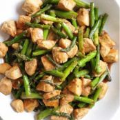 Chicken and Asparagus Teriyaki Stir Fry