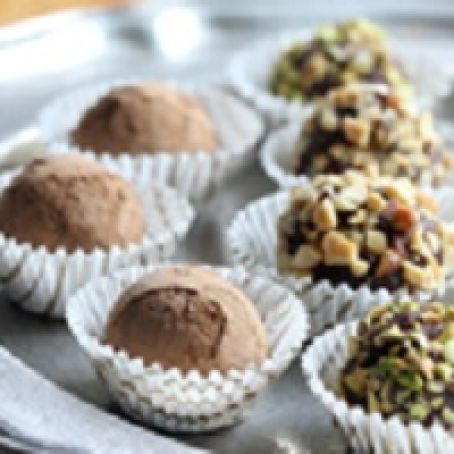 Blissful Sweet Cream  Chocolate Truffles