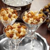 Honey-Sesame Popcorn Snack Mix