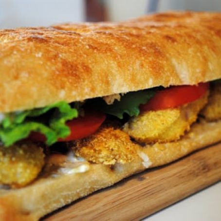 Tasty Fish Sandwich with Homemade Tartar Sauce