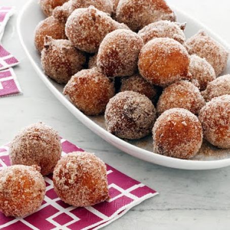 Mini Banana Beignets