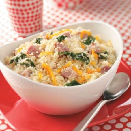2010 Ham & Spinach Couscous