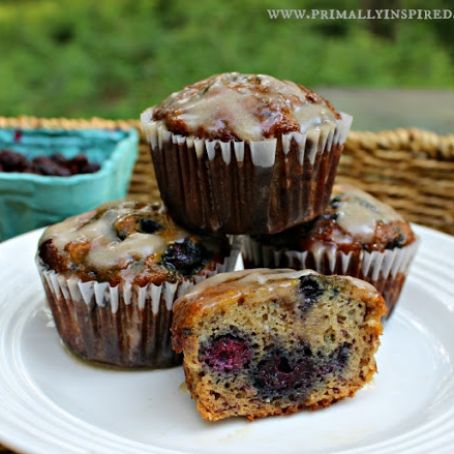 Raspberry Coconut Flour Muffins