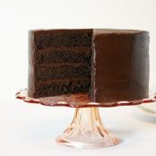 American Mud Cake with Sour Cream Chocolate Frosting