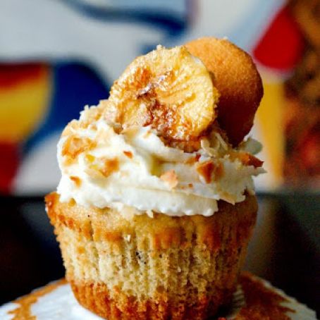 Banana Cream Pie Cupcakes