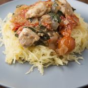 Lemon Chicken & Spaghetti Squash