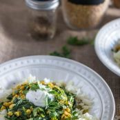 Pressure Cooker Dal With Spinach