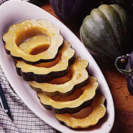 Candied Acorn Squash Rings Recipe