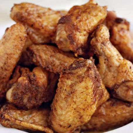 Chinese 5-Spice Chicken Wings W/ Creamy Cilantro Sauce