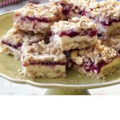 Cheesecake Cranberry Bars