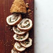 Walnut-Stuffed Chicken Roulades