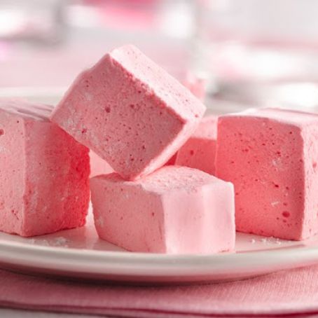 Easy Raspberry Marshmallows