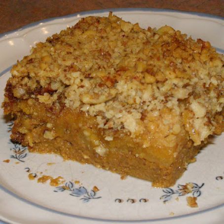 Pumpkin & Walnut Squares