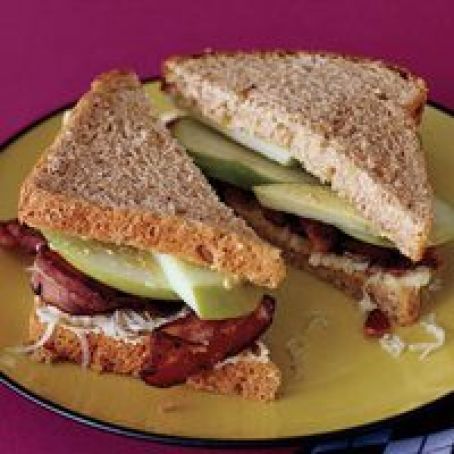 ABC Sandwich (Apple, Bacon and Cheese)