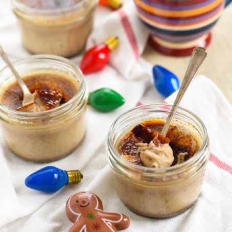 Gingerbread Crème Brûlée