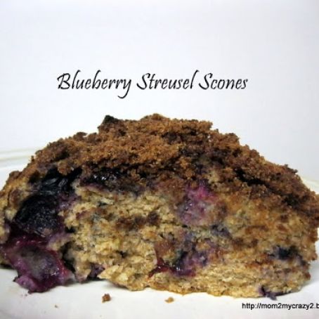 Blueberry Streusel Scones