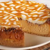 Pumpkin Toffee Cheesecake