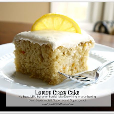 Lemon Crazy Cake