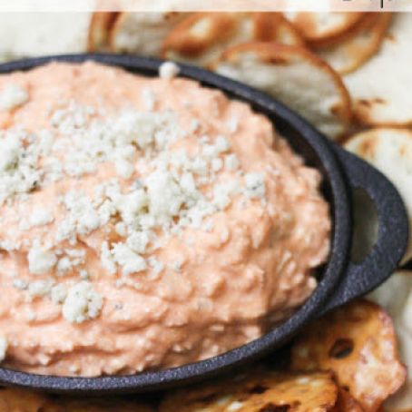 Skinny Buffalo Chicken Dip