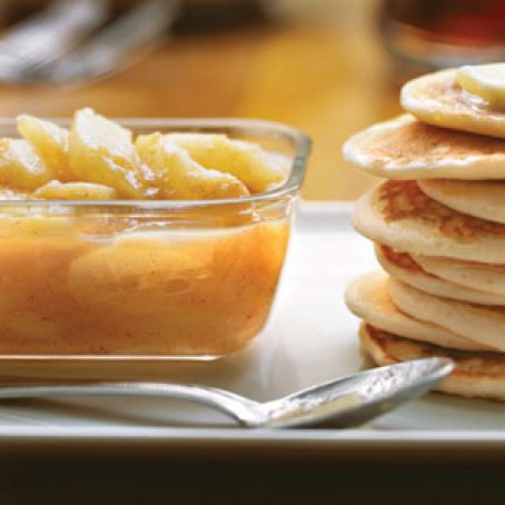 Buttermilk-Pear Pancakes