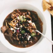 Beef Chili with Ancho, Mole, and Cumin