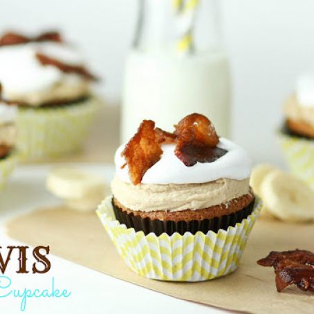 Elvis Cupcake
