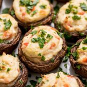 Crab stuffed mushrooms
