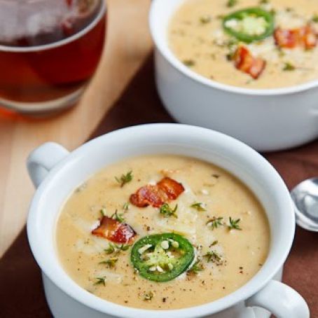 Ale and Cheddar Soup