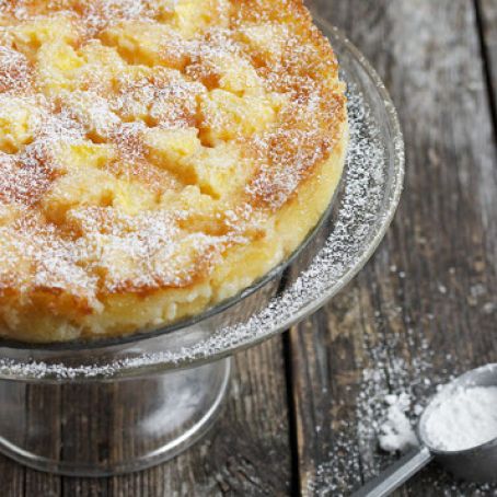 Peaches and Cream Cake