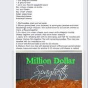 MILLION DOLLAR SPAGHETTI