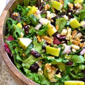 Pear, Walnut & Gorgonzola Salad