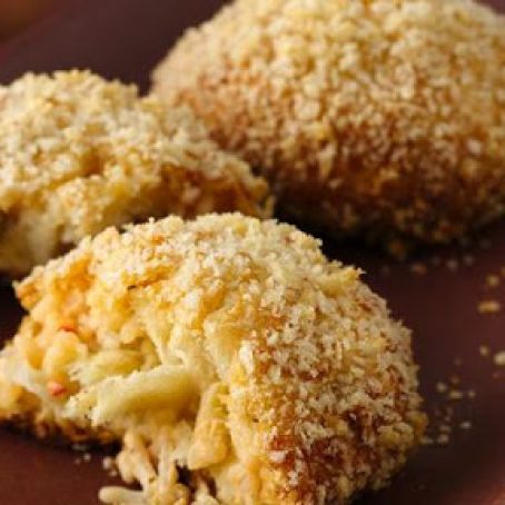 Cheesy Risotto Balls