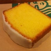 Starbucks iced Lemon Pound Cake