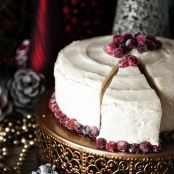 Cranberry Vanilla Bean Cake