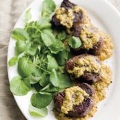 Beef Medallions with African Curry Cream Sauce