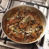 Chicken Marsala with Gorgonzola
