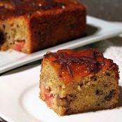 Spelt, Walnut and Plum cake