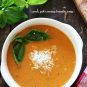 Crock Pot Creamy Tomato Soup | Skinnytaste