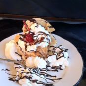 Chi-Chis Style Mexican Fried Ice Cream